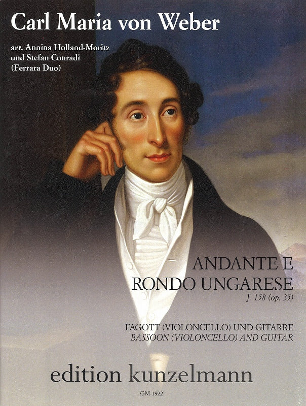 Weber, Andante e Rondo ungarese (Bn,Guit (Kunzelmann)
