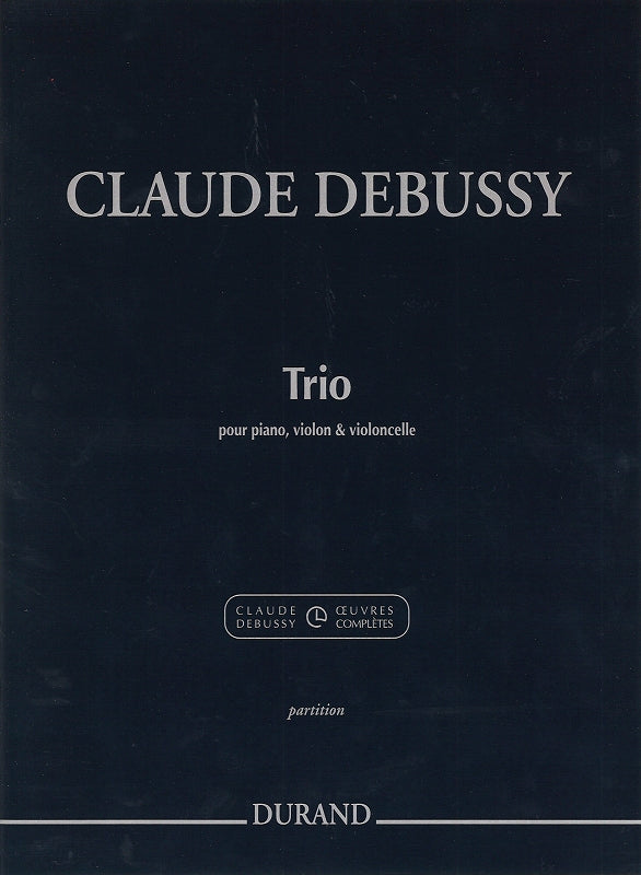 Debussy, Trio: Score/Piano (Durand)