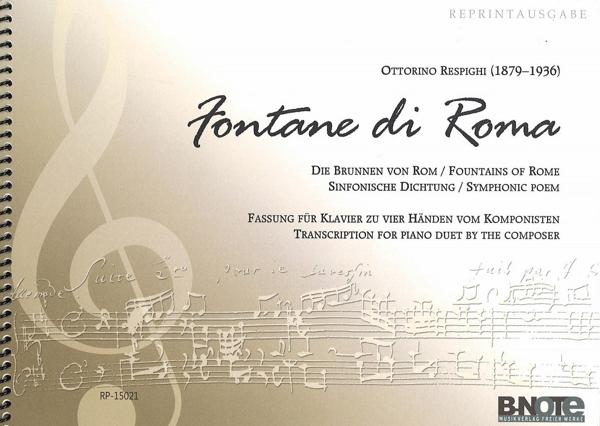 Respighi, Fontane di Roma (B-Note)