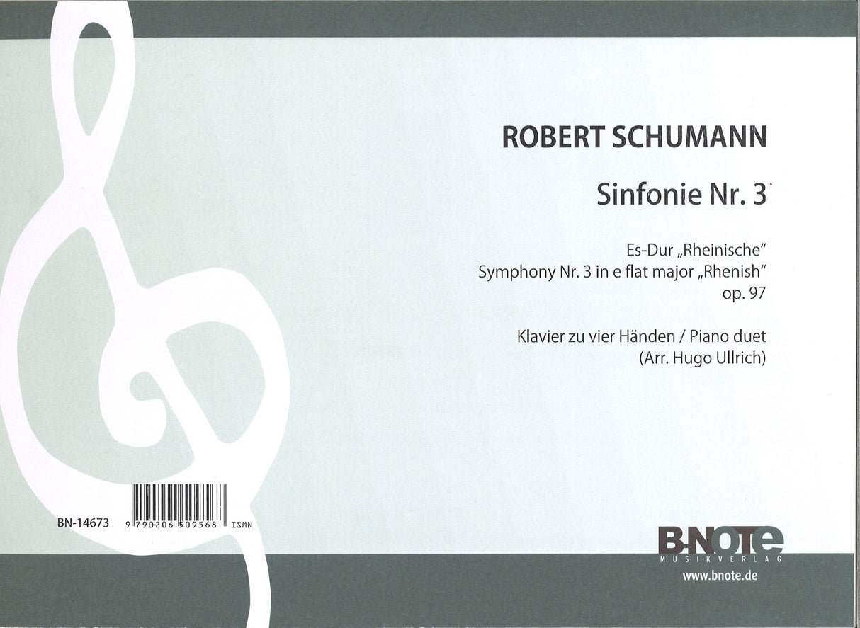 Schumann, Symphony No. 3 'Rheinische-' (B-Note)