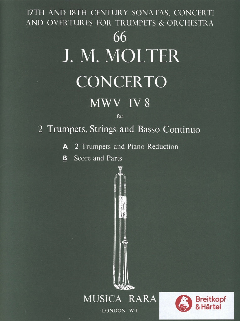 Molter, Concerto for 2 Trp. No. 2 (Musica Rara)