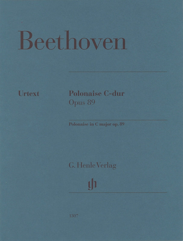 Beethoven, Polonaise op. 89 in C (Henle)