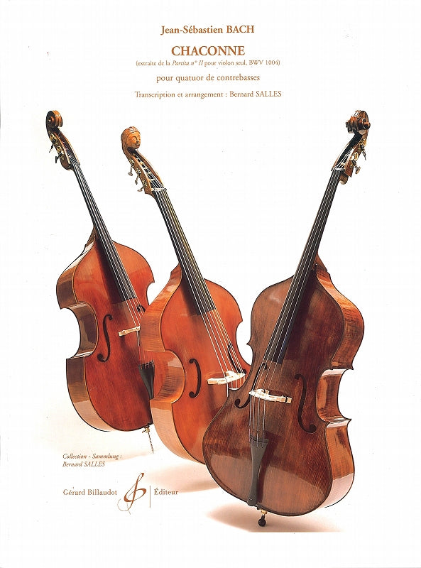 Bach, Chaconne (4CB) (Billaudot)