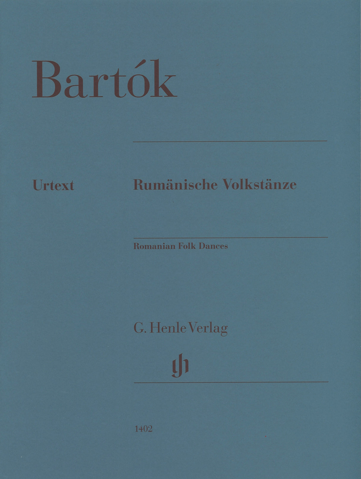 Bartok, Romanian Folk Dances BB 68 (Henle)