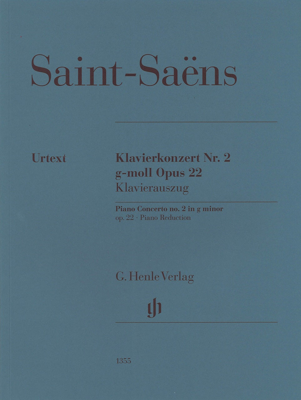 Saint-Saens, Concerto No. 2 in g, op. 22 (Henle)