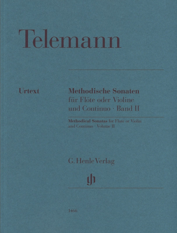 Telemann, Methodische Sonaten 2 (1732) (Henle)