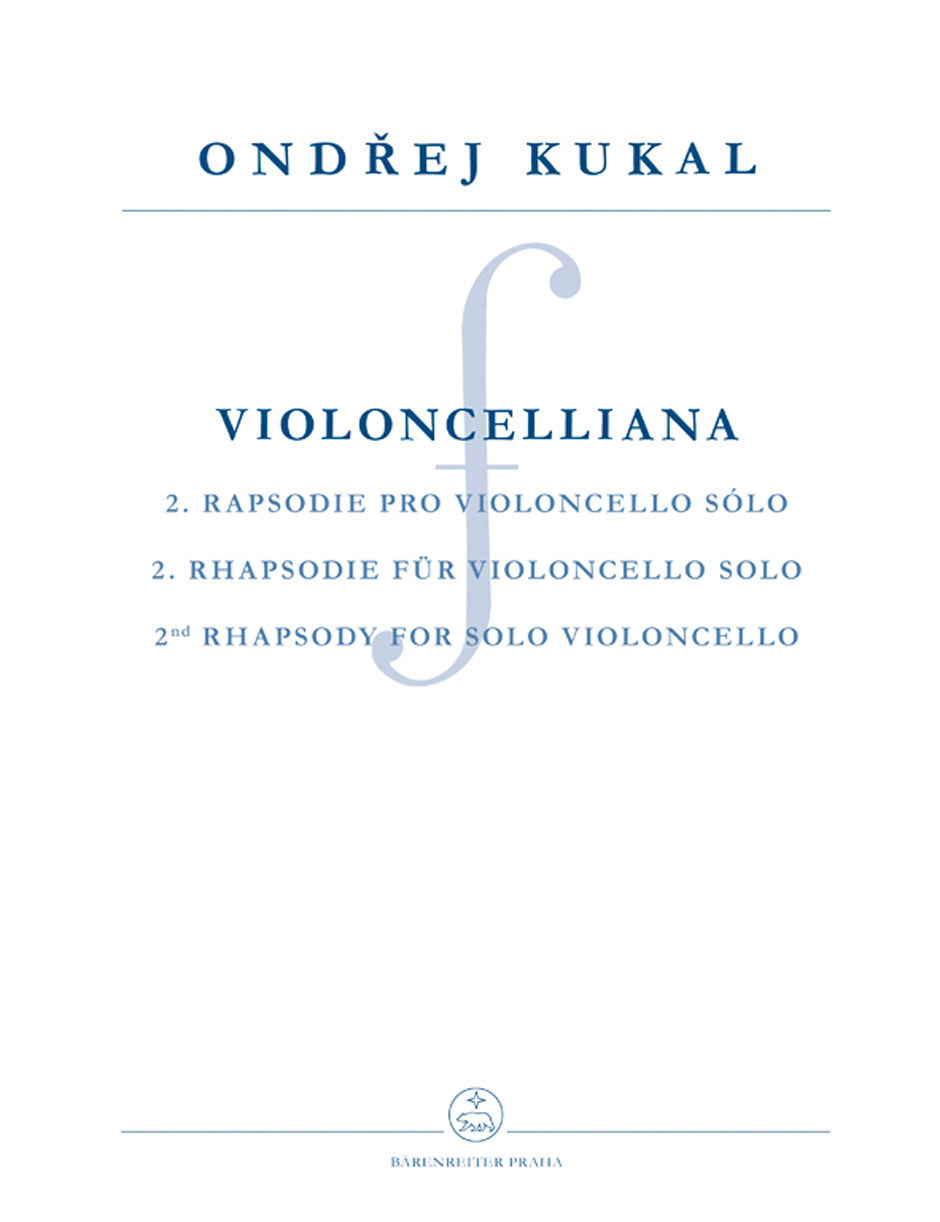 Kukal, Viloncelliana, op. 32 (Vc Solo) (Barenreiter Praha)