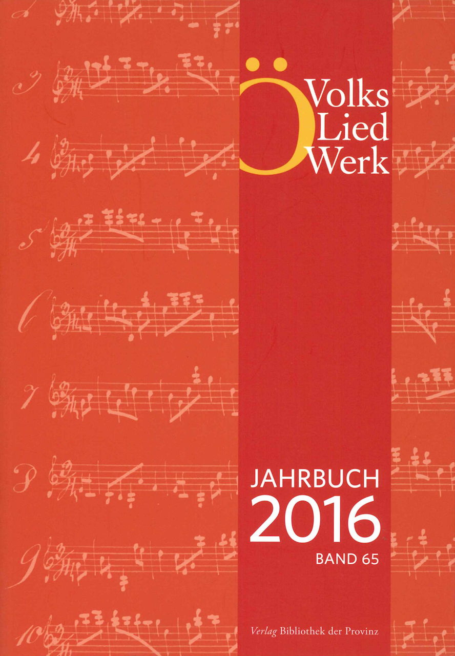 Jahrbuch des Osterreichischen Volkslied (Bibliothek der Provinz)