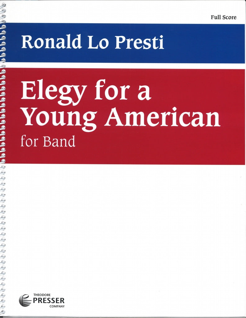 LoPresti, Elegy for a Young American Sc (Presser)