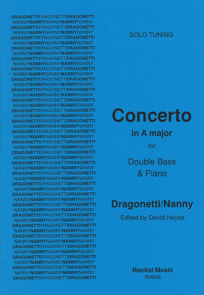 Dragonetti, Concerto in A: Solo Tuning (Recital Music)