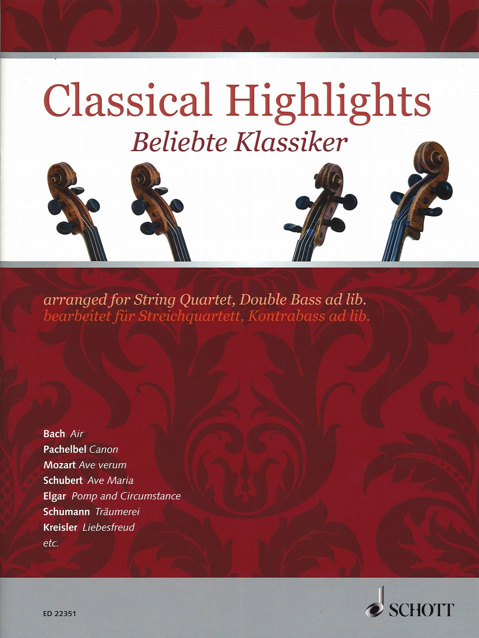 Classical Highlights (Quartet,[CB]) (Schott)