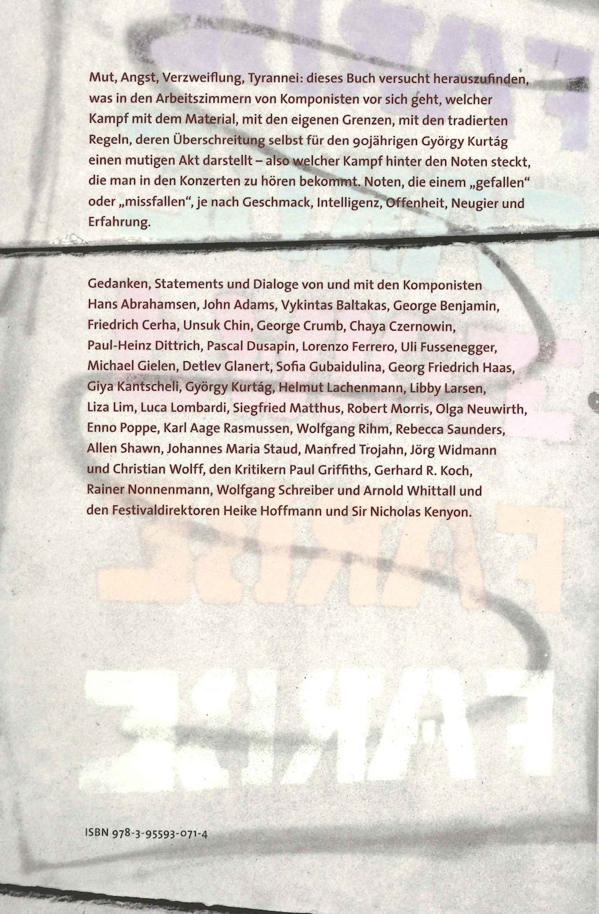 Varga, Komponisten Mut und die Tyrannei (Wolke Verlag)