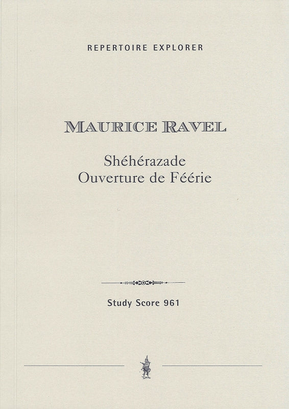 Ravel, Sheherazade. Ouverture de feerie (Hoflich)