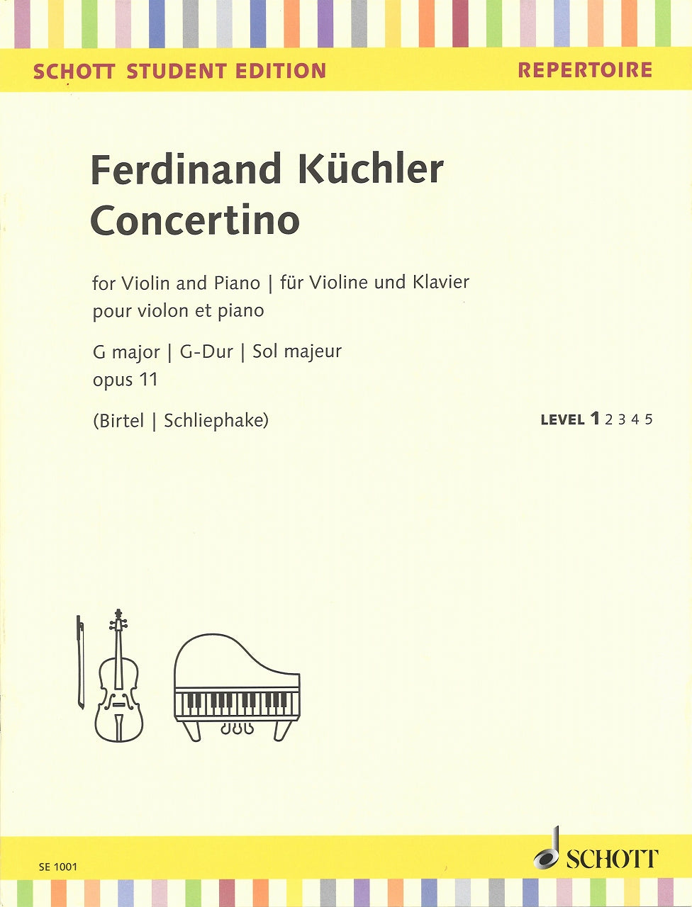 Kuchler, Concertino op. 11 in G (Schott)