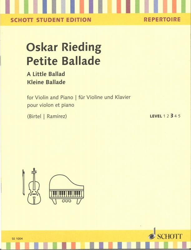 Rieding, Petite Ballade (Schott)