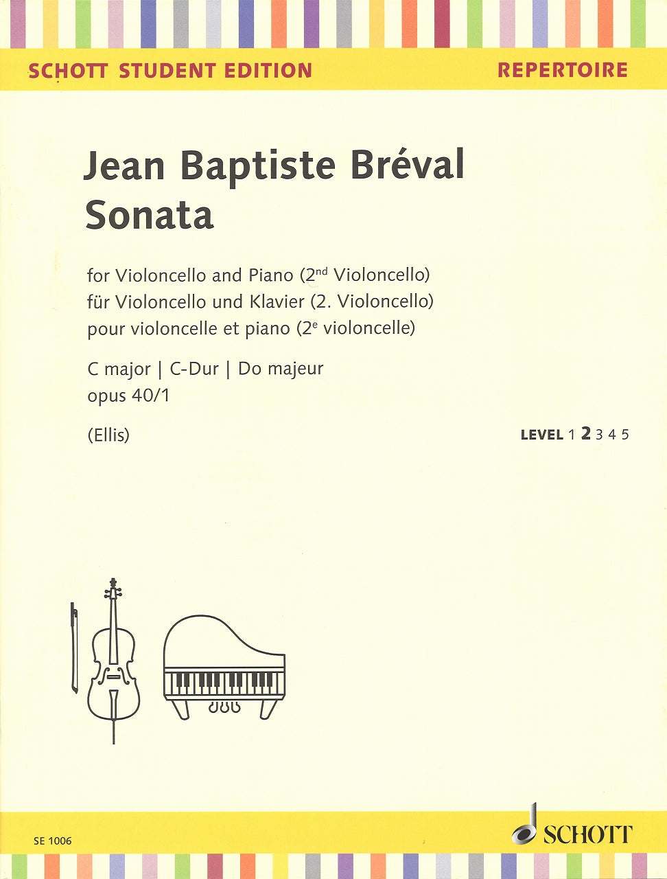 Breval, Sonata in C op. 40/1 (Schott)