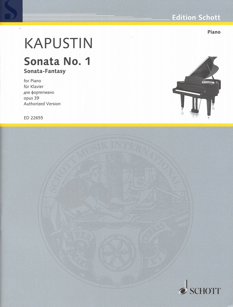 Kapustin, Sonata No. 1 op. 39 (Schott)
