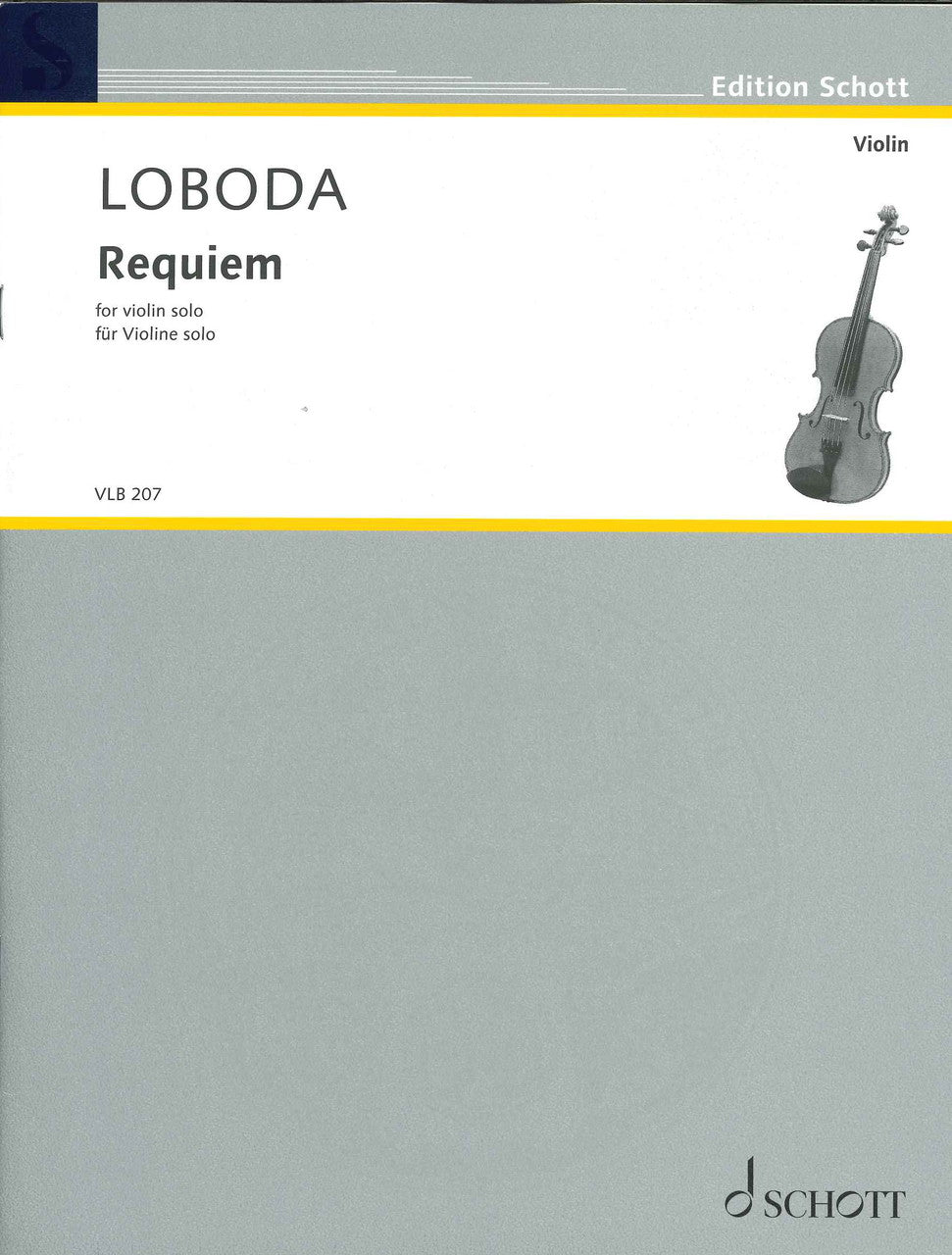 Loboda, Requiem (2014) (Vn Solo) (Schott)