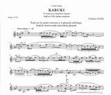 Lauba, Kabuki: 16e Etude (SSax) (Leduc)