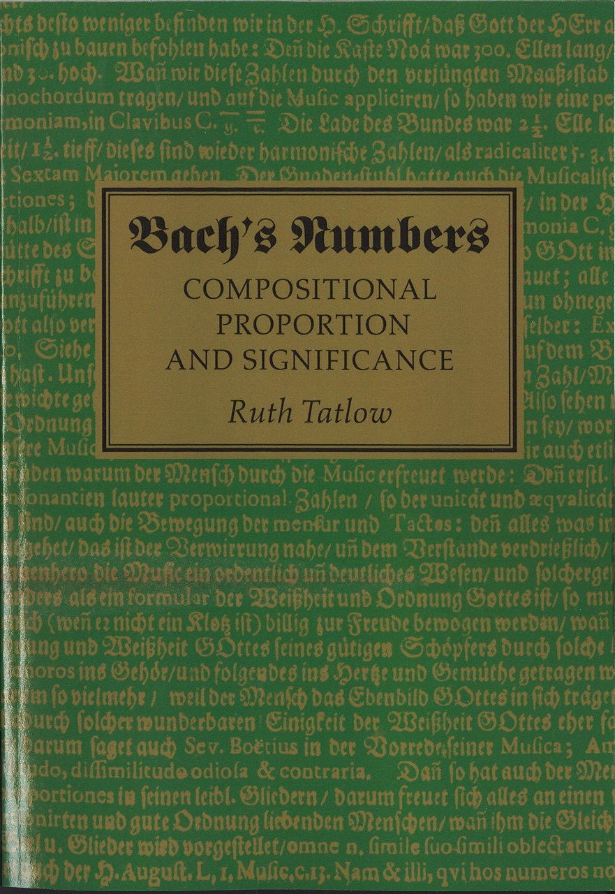 Tatlow, Bach's Numbers (paper) (Cambridge University Press)