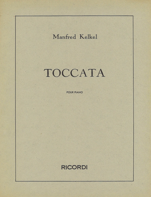 Kelkel, Toccata op. 2 (Ricordi)
