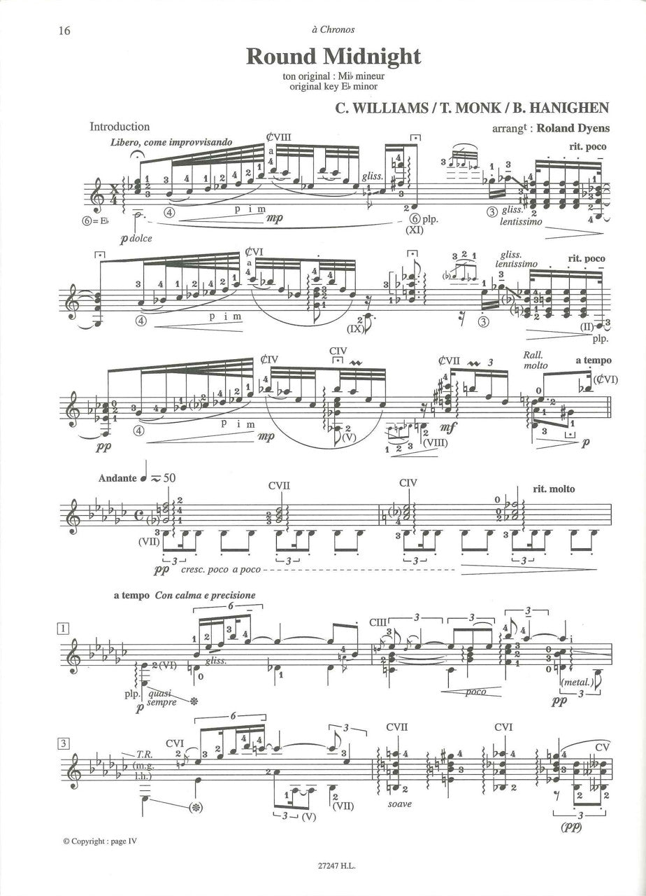 Dyens, Mes arrangements a l'amiable (Lemoine)
