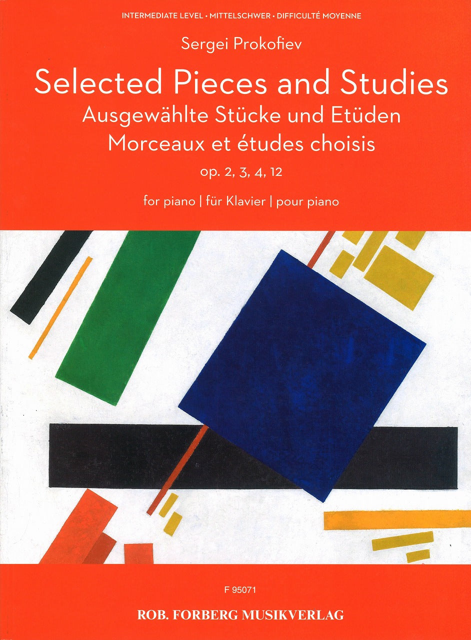 Prokofiev, Selected Pieces and Studies (Forberg)