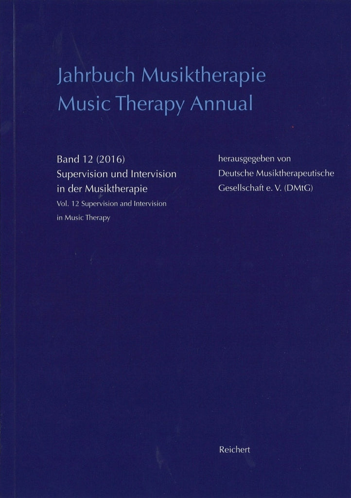 Jahrbuch Musiktherapie 12(2016) (Ludwig Reichert)