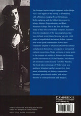 Cohen, Stefan Wolpe and the Avant-Garde (Cambridge University Press)