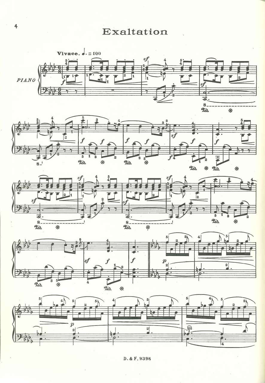 Schumann, op. 12 Pieces fantas. (Faure) (Durand)