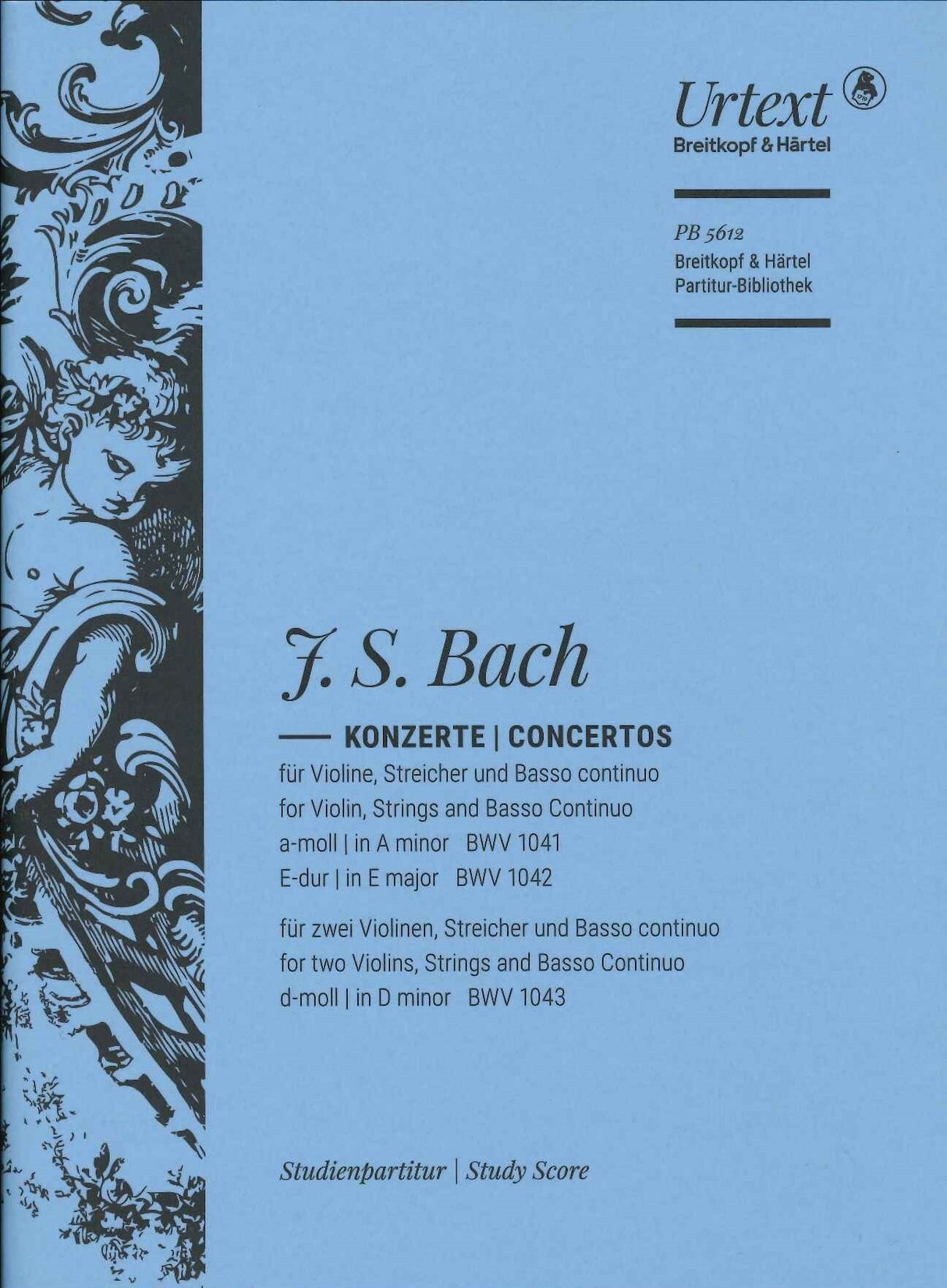 Bach, Concerto BWV 1041-1043 (Breitkopf)