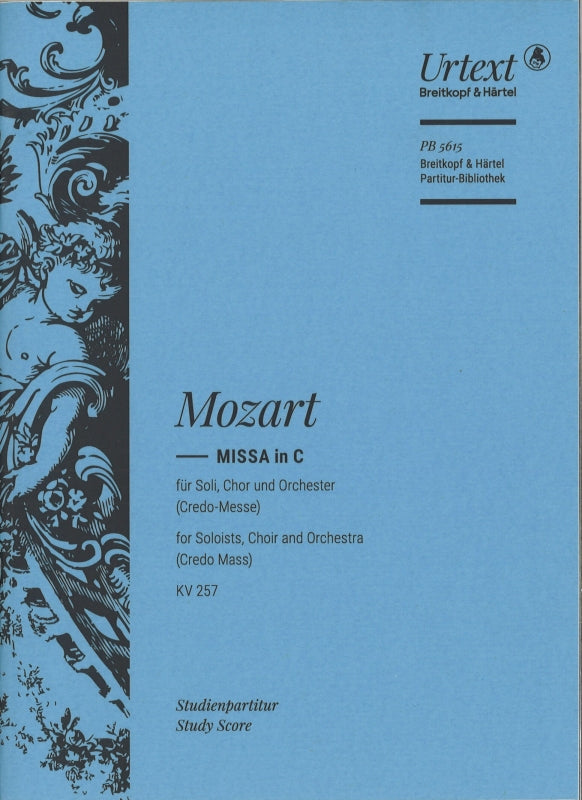 Mozart, Missa KV 257 in C 'Credo-Messe' (Breitkopf)