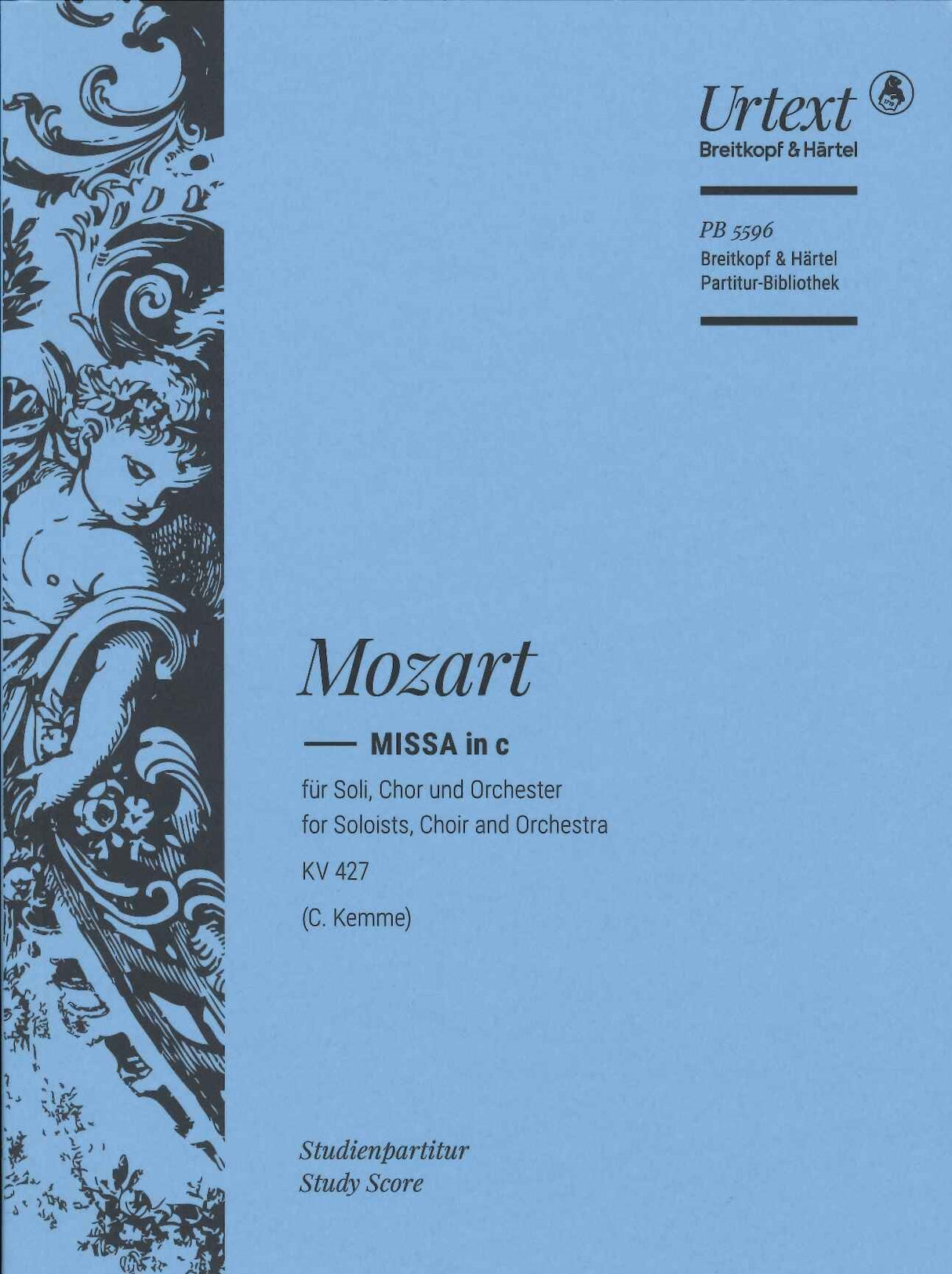 Mozart, Missa KV 427 in c Study Score (Breitkopf)