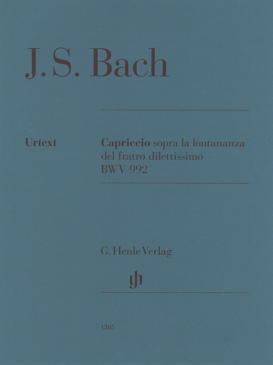 Bach, Capriccio BWV 992 (Henle)
