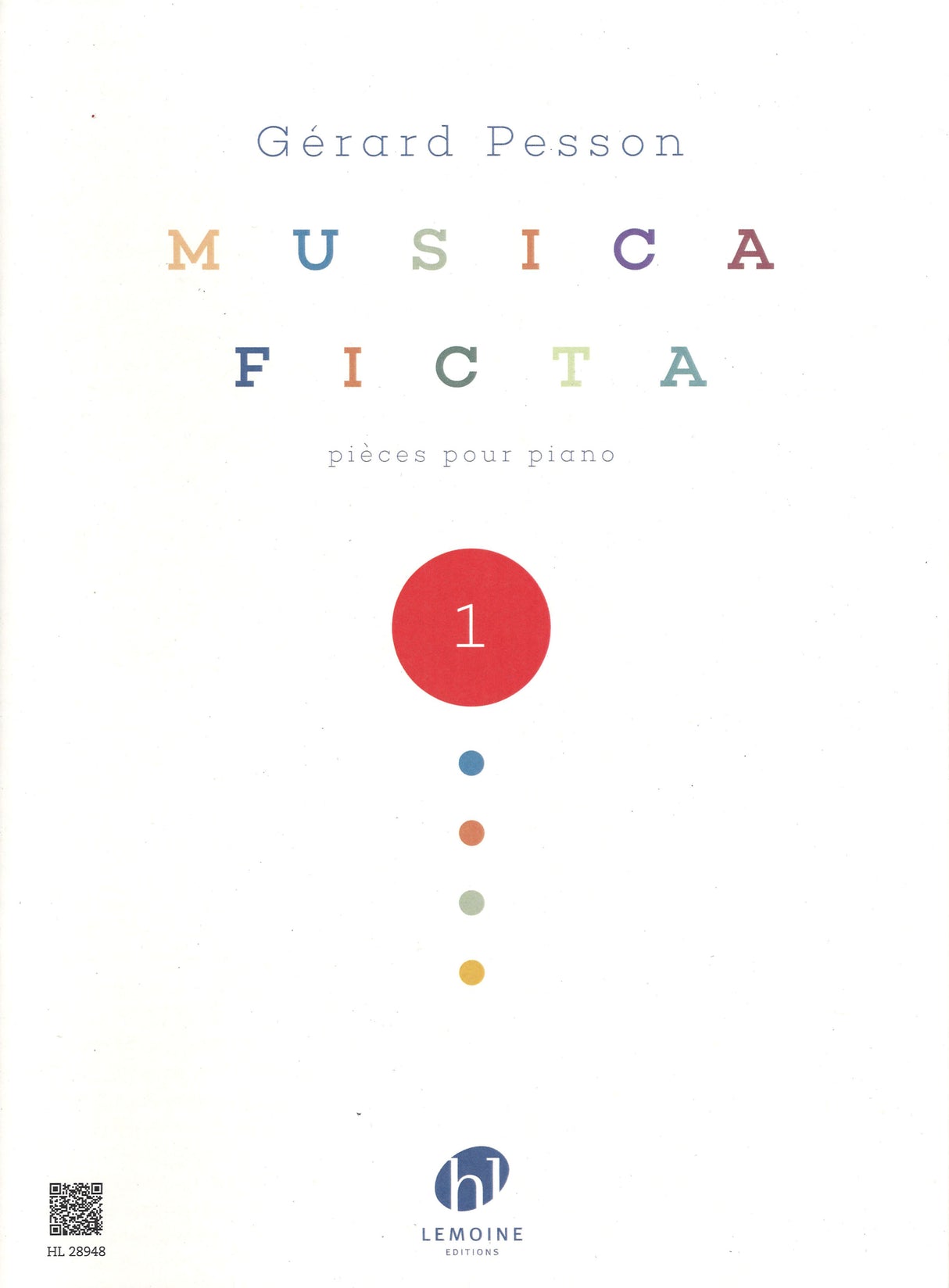 Pesson, Musica ficta 1 (Lemoine)
