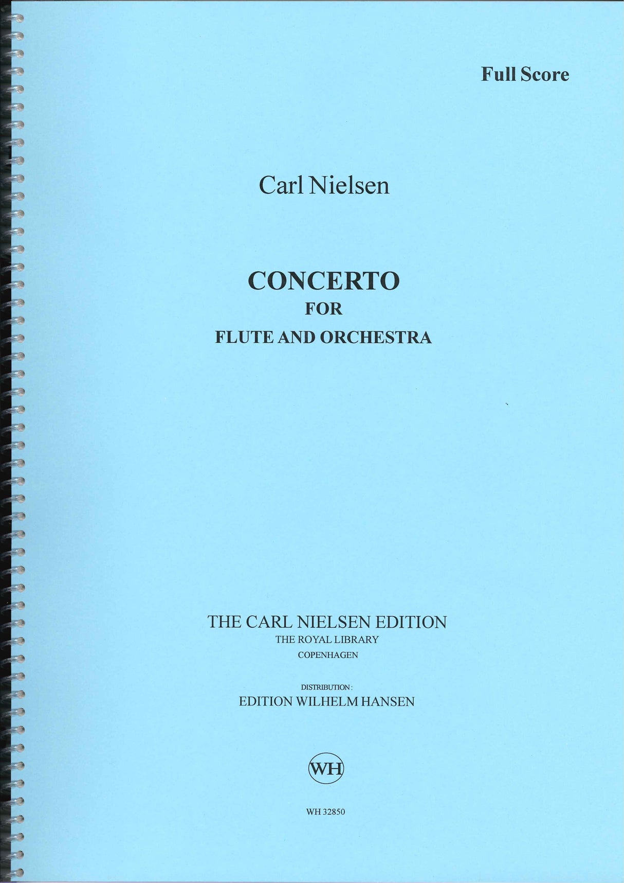 Nielsen, Concerto for Flute (Full Score) (W.Hansen)