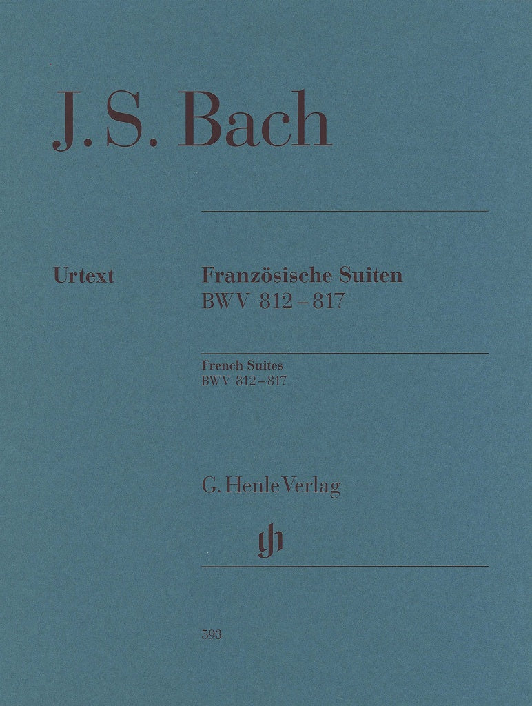 Bach, Franzosische Suiten (Scheideler) (Henle)
