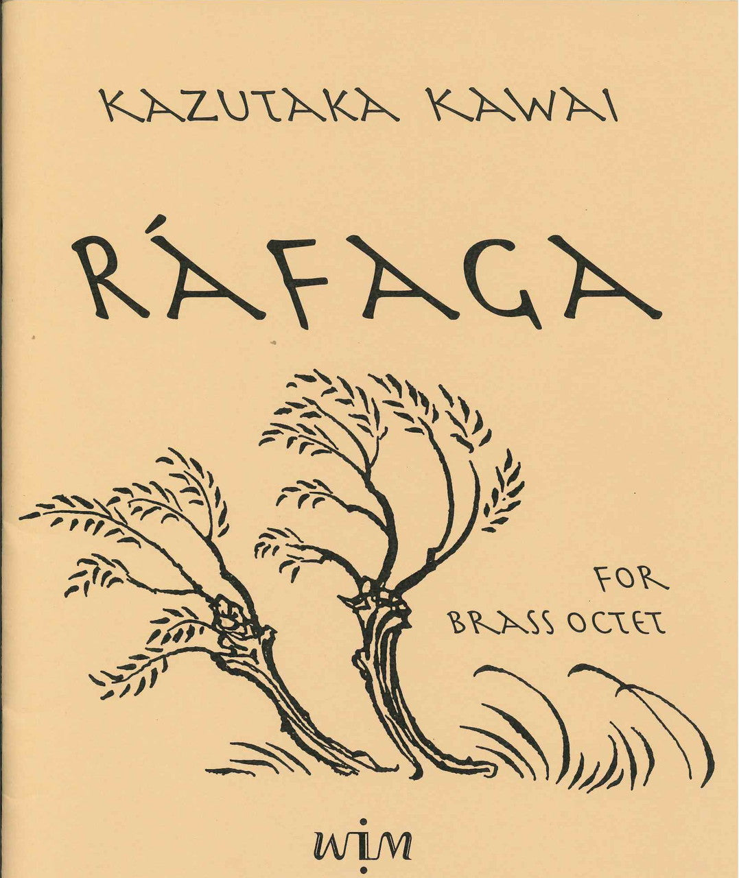 Kawai, Rafaga (Octet) (Western International Music)