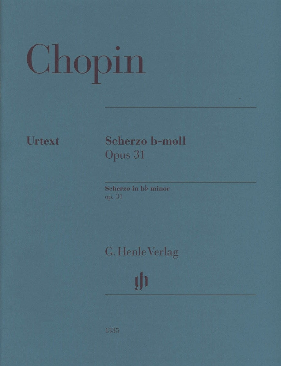 Chopin, Scherzo op. 31 in b flat min. (Henle)