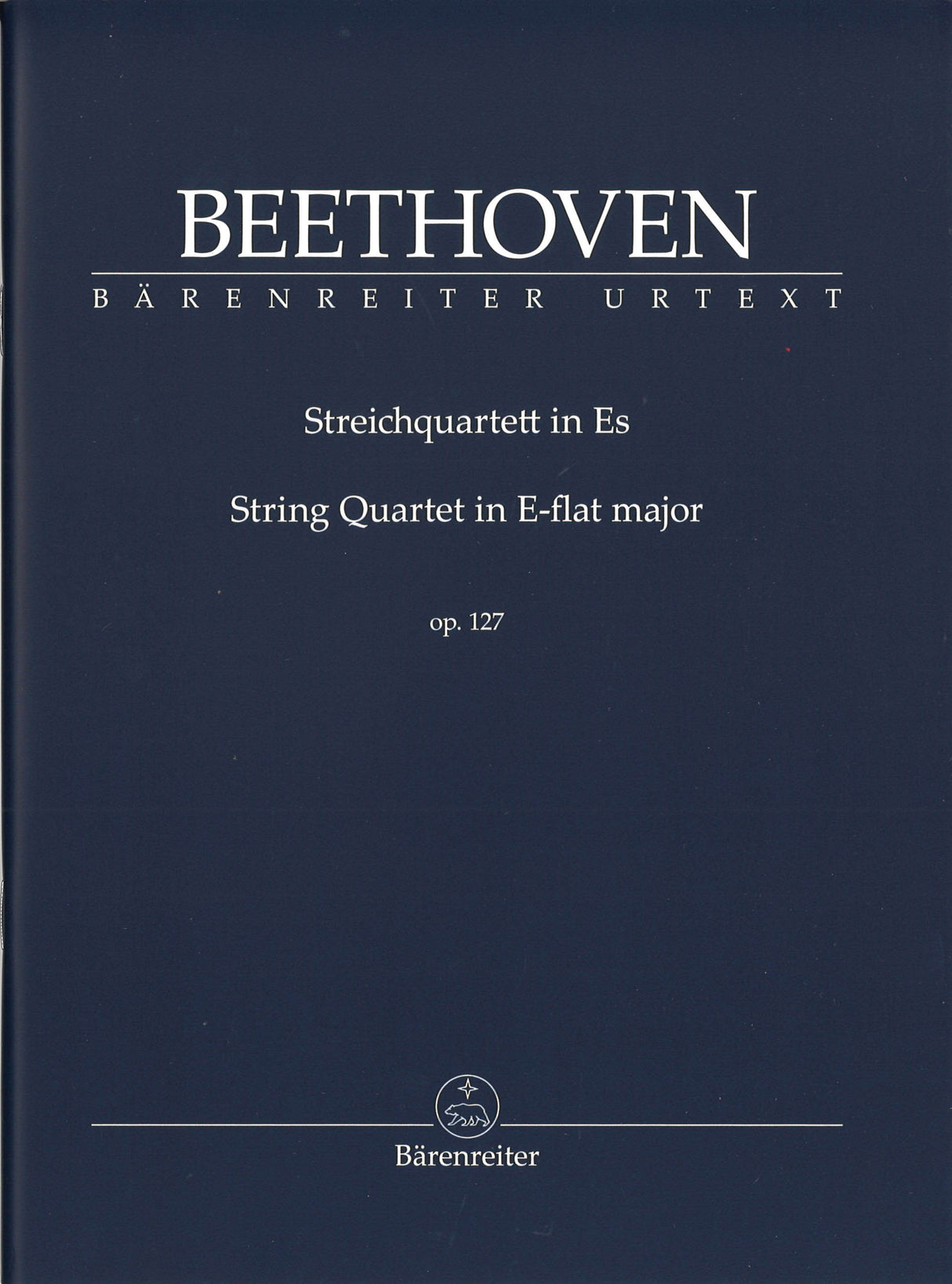 Beethoven, String Quartet op.127 (Barenreiter)