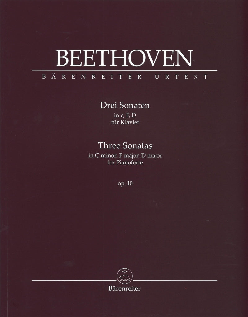 Beethoven, Sonatas No. 5, 6, 7 op. 10 (Barenreiter)