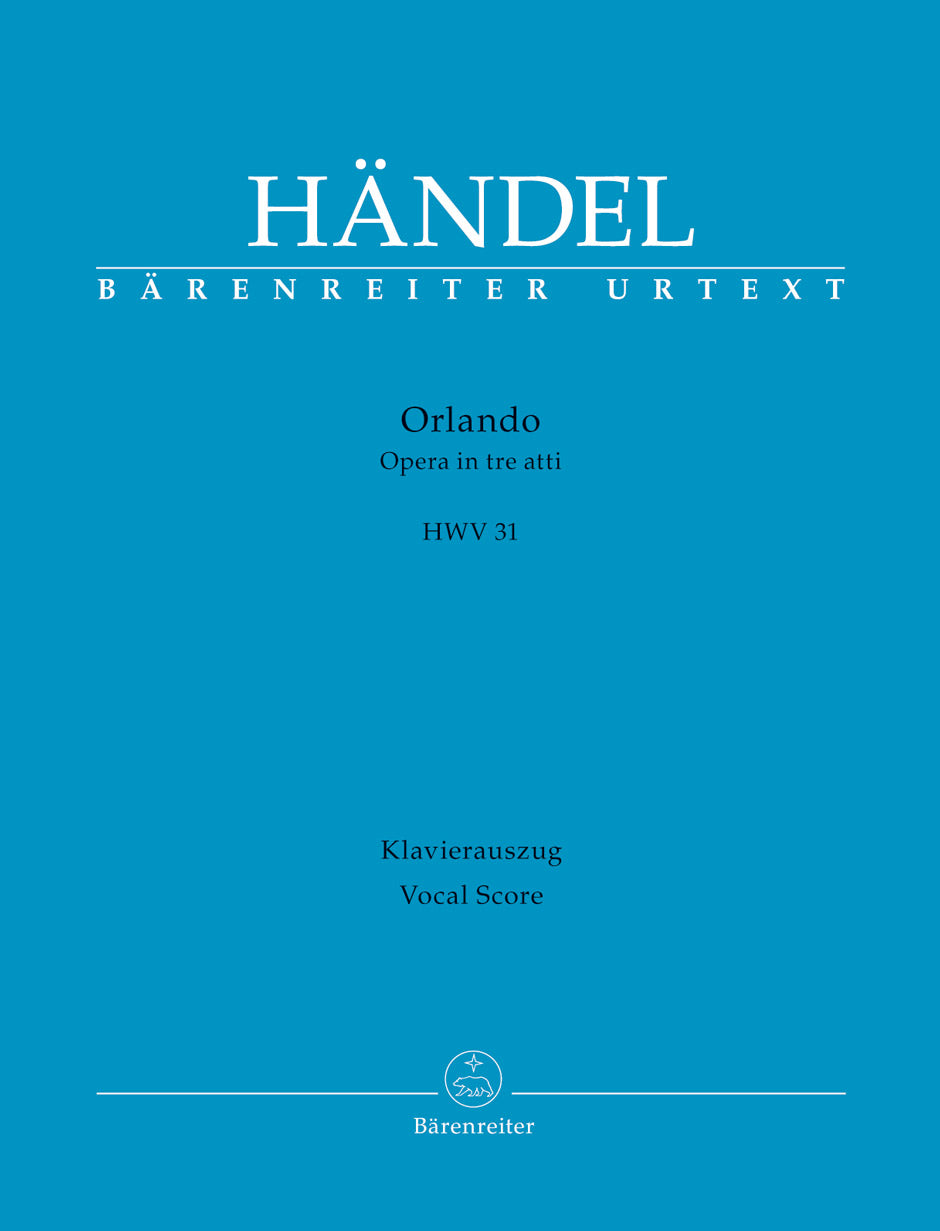 Handel, HWV 31 Orlando [I/G] (rev.) (Barenreiter)