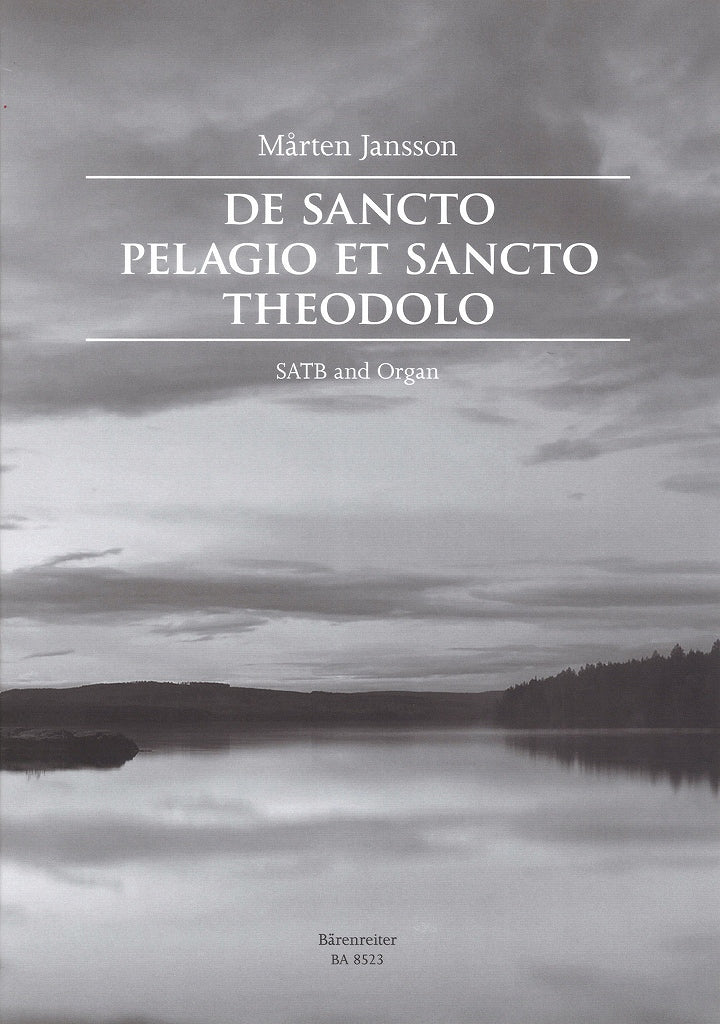 Jansson, De sancto Pelagio et sanco Theo (Barenreiter)