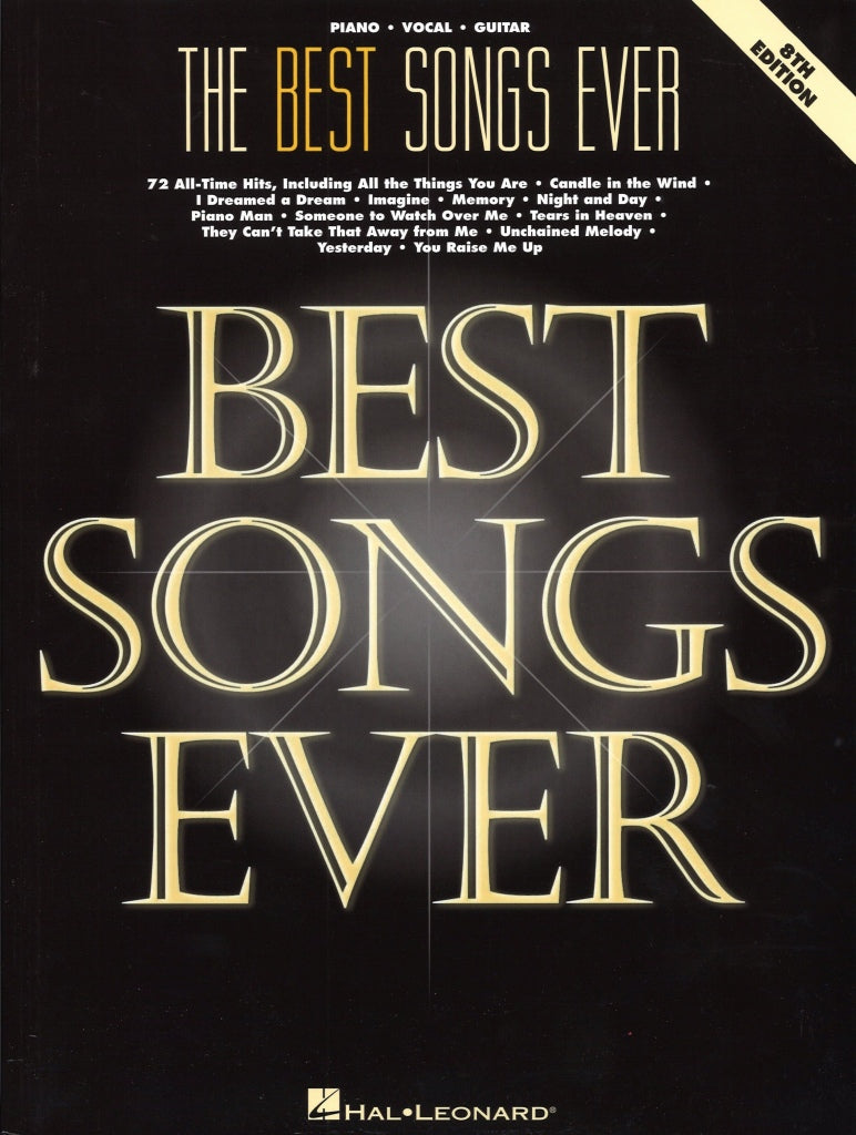 Best Songs Ever. 8th Edition (Hal Leonard)
