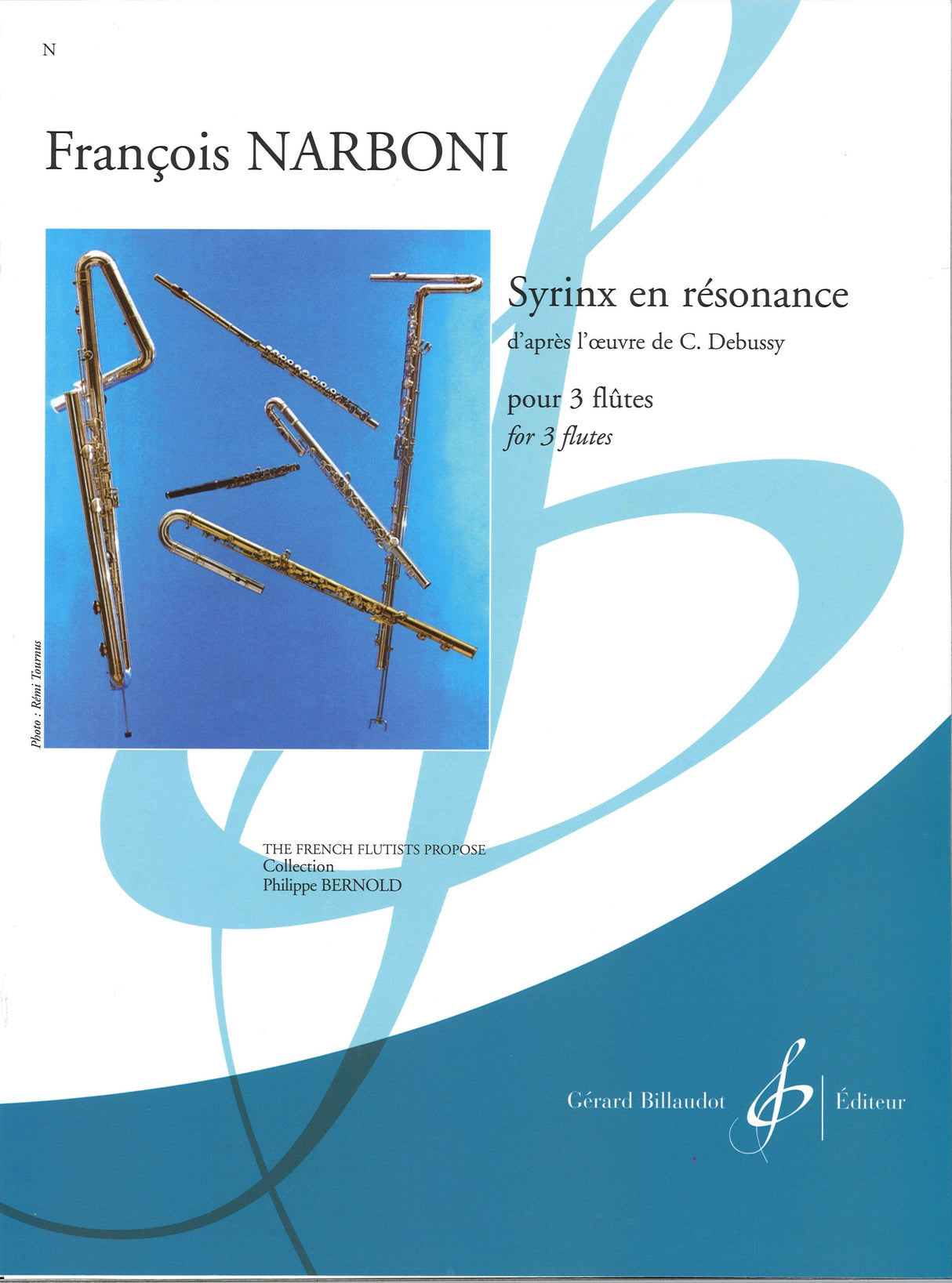 Narboni, Syrinx en resonance (3Fl) (Billaudot)