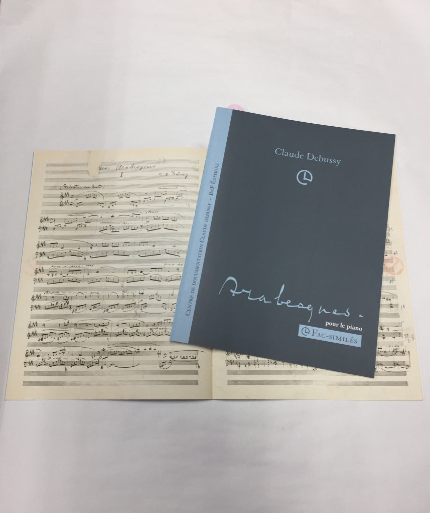 Debussy, Arabesques: Facsimile (Centre de documentation Debussy/BnF)