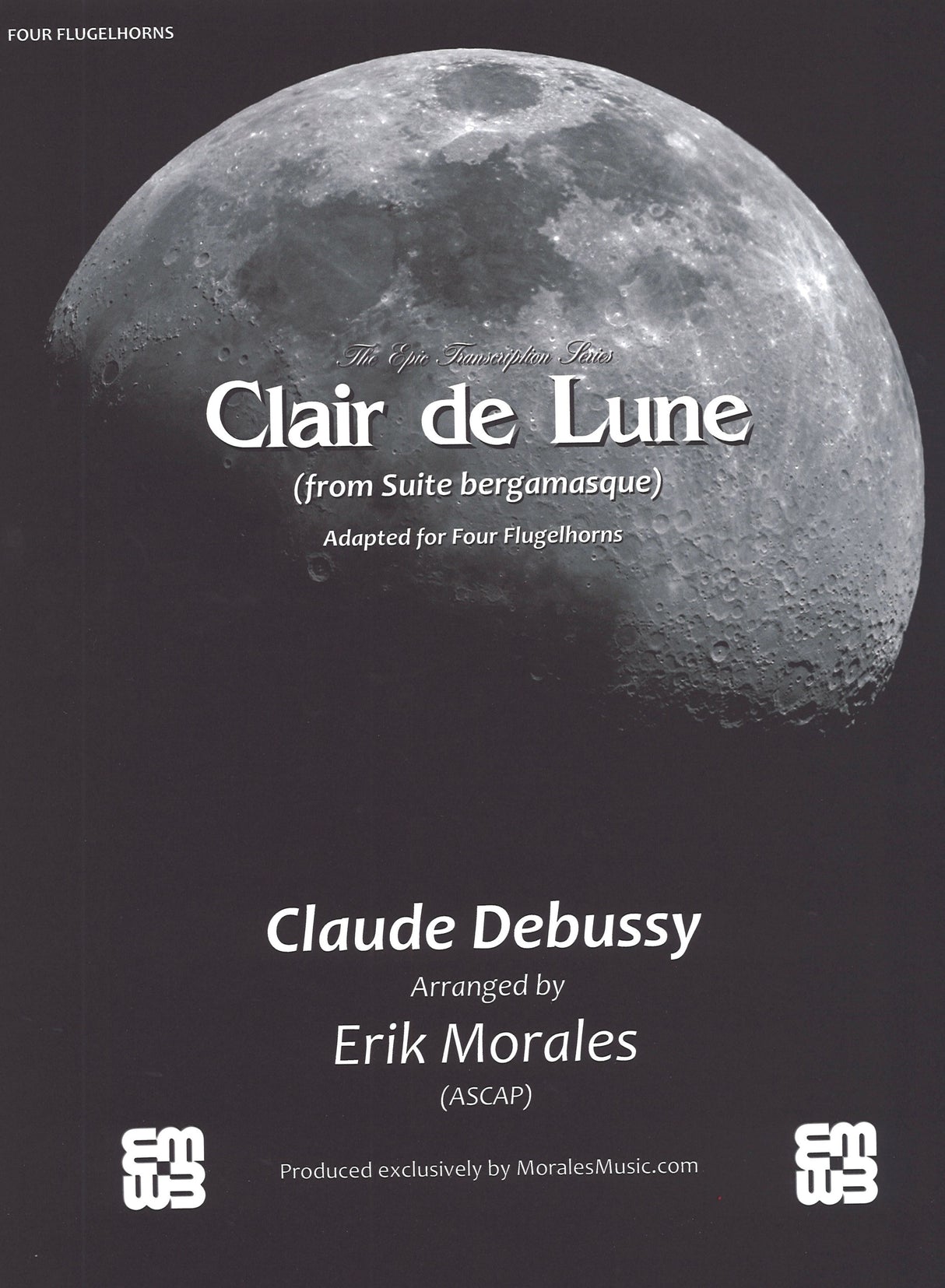 Debussy, Clair de lune (4Flugel) (Morales Music)