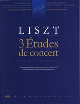 Liszt, 3 Etudes de concert (New ed.) (Editio Musica Budapest)