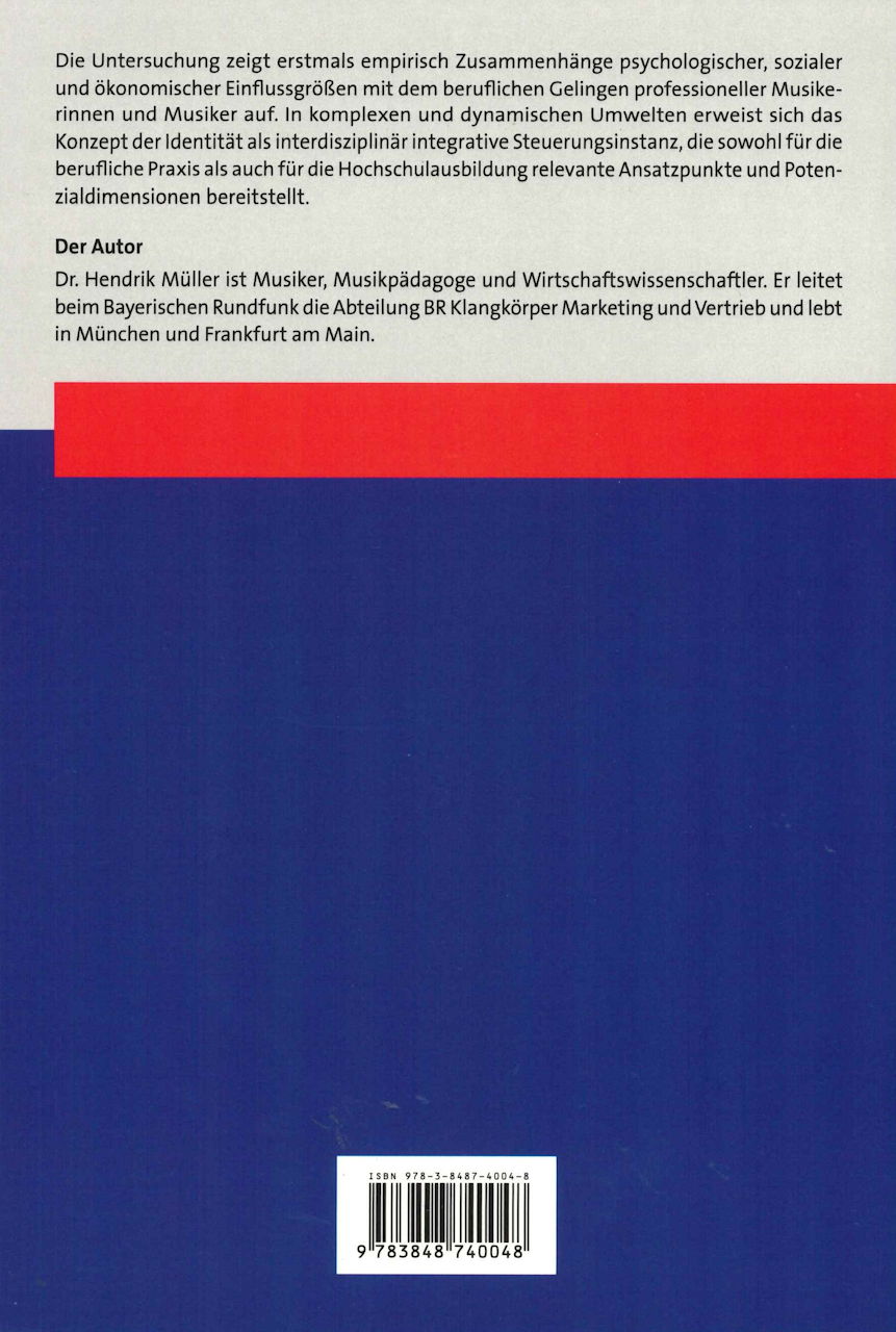 Muller, Identitat und Gelingen: Personal (Nomos Verlags)