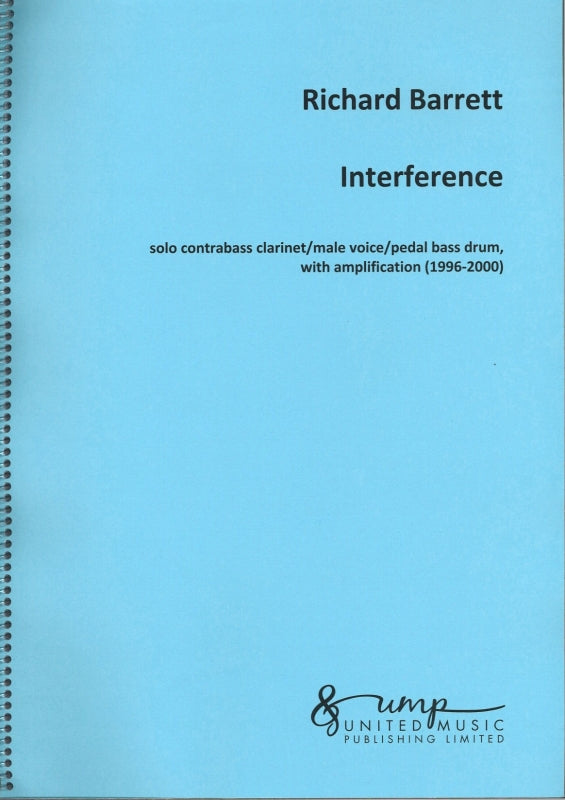 Barrett, Interference (CBCl,Vo,BD) (United Music Publishers)